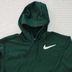 Nike Men's Therma-Fit Hoodie - GREEN - XXL (VGC)